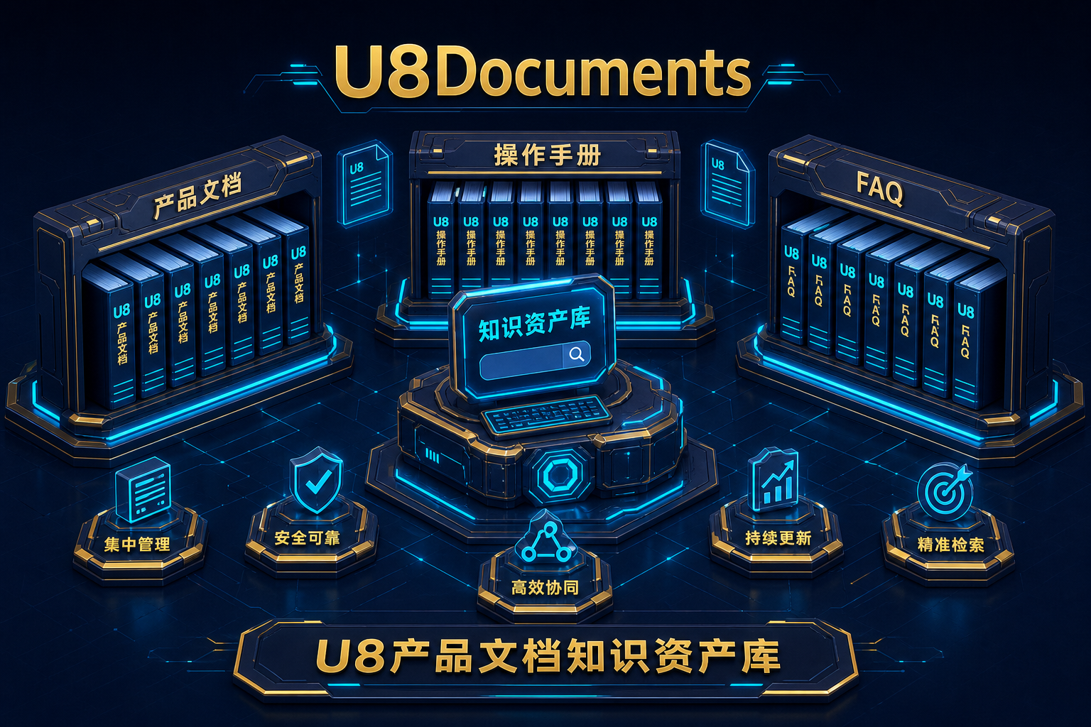 U8Documents：U8 手册与模块分析资产库